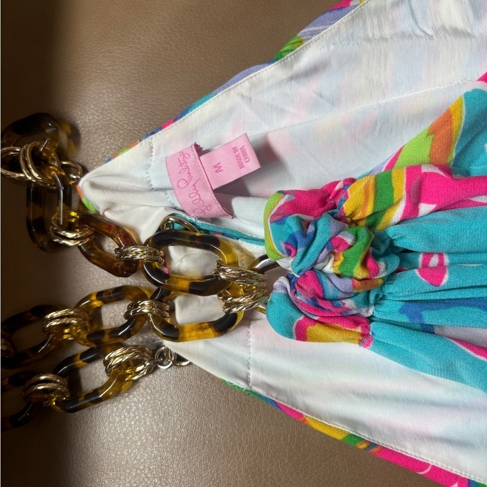 Lilly Pulitzer Multicolor Tropical vacation flirty Dress - Picture 4 of 6